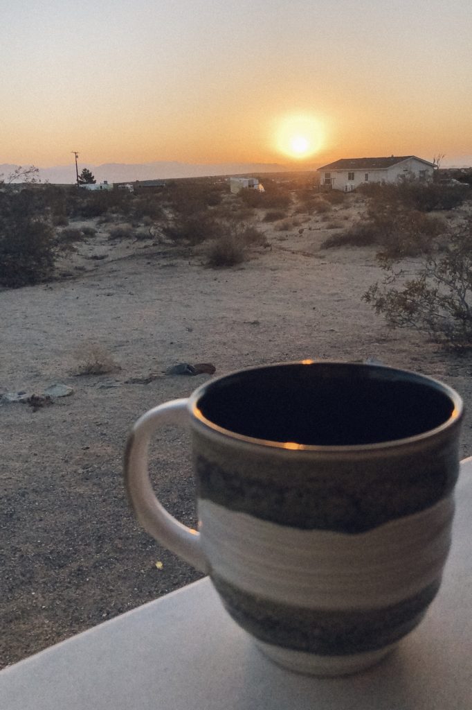 Sunrise in Joshua Tree